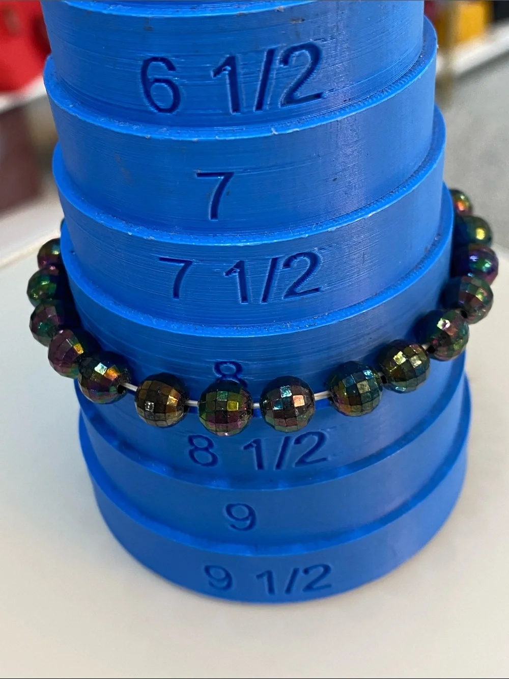 Love beaded bracelet